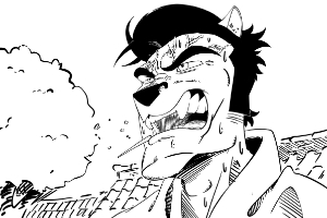 Shaosei qui pique une colère.